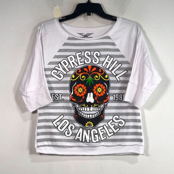 Control Industry Cypress Hill Day of the Dead Raglan Tee, Women's Size XL -Multi - Picture 2 of 10